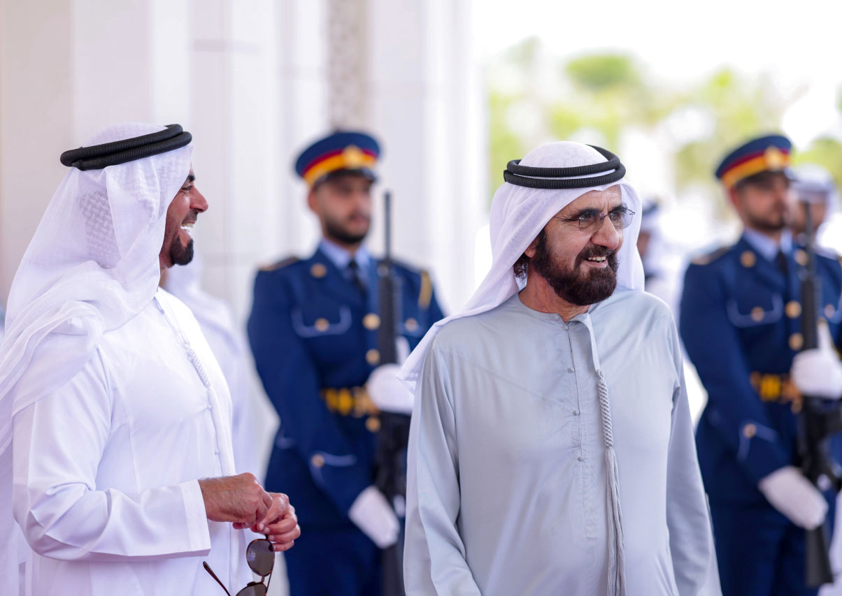 "محمد بن راشد وسيف بن زايد"