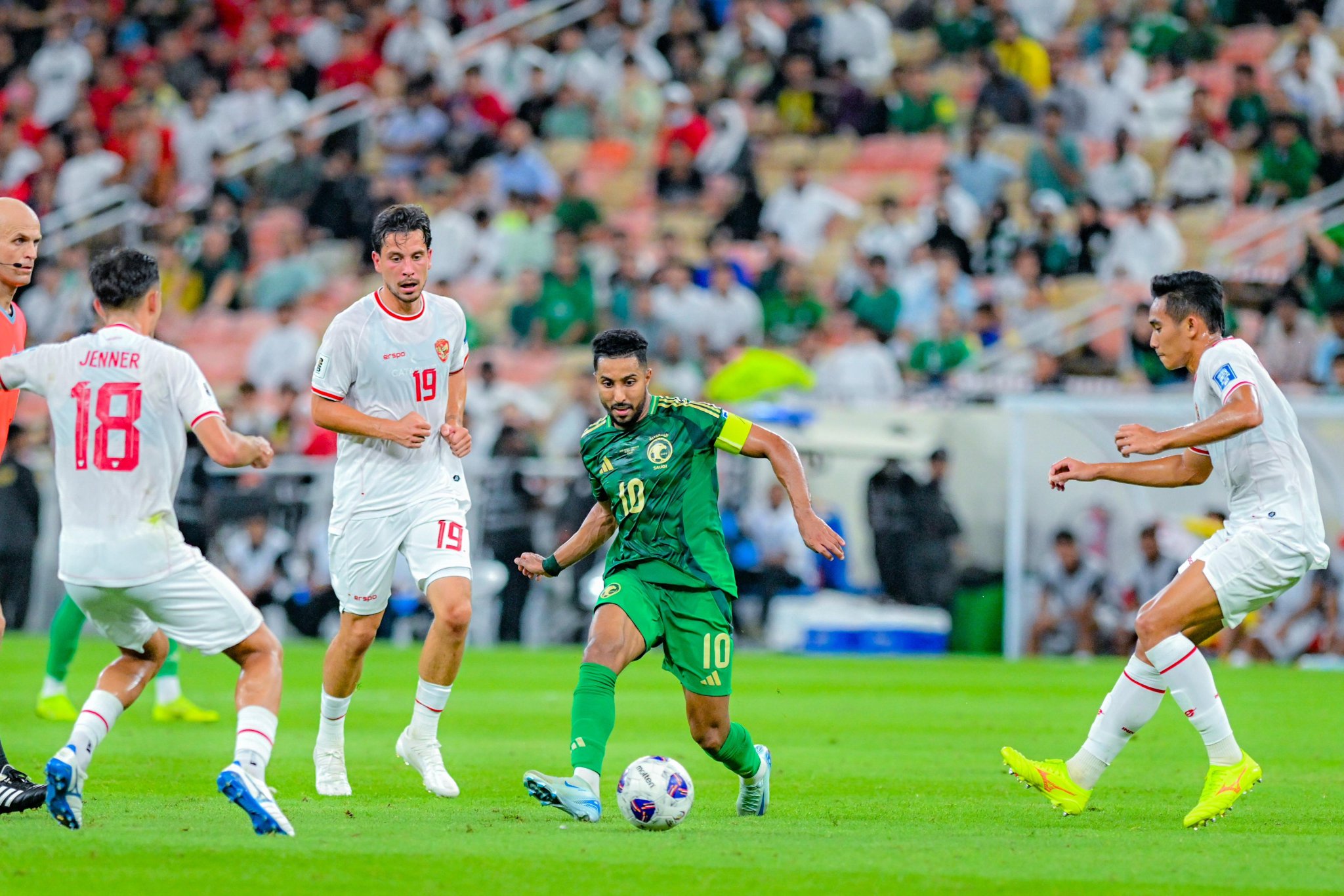 السعودية تتعادل مع إندونيسيا بتصفيات كأس العالم 2026