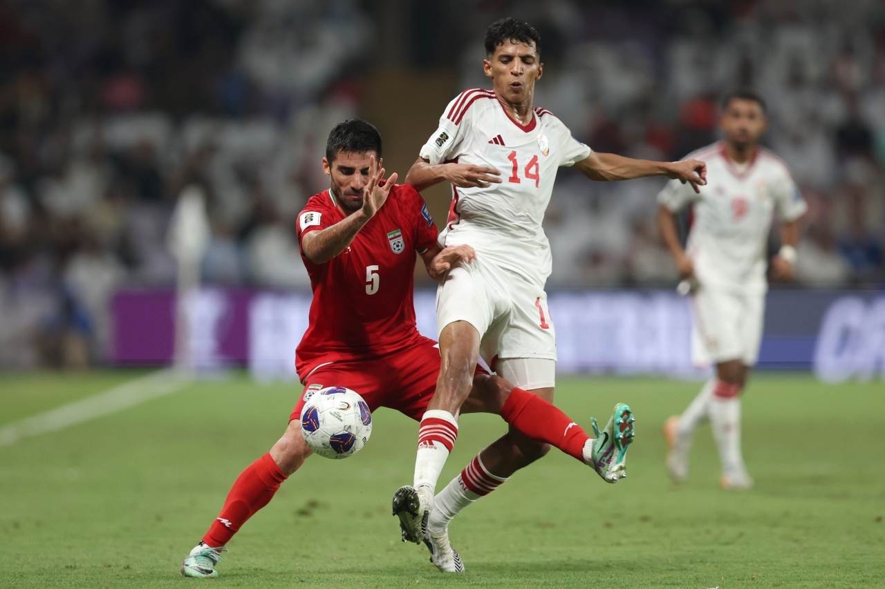 "المنتخب الإماراتي خسر المواجهة الثانية في المجموعة | تصوير : سالم خميس"