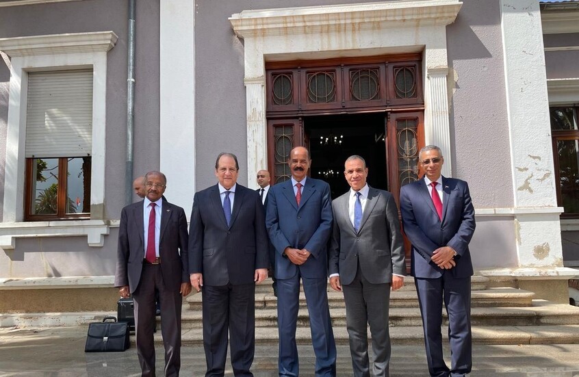 مصر وإريتريا تبحثان تطورات الأوضاع في البحر الأحمر والمنطقة