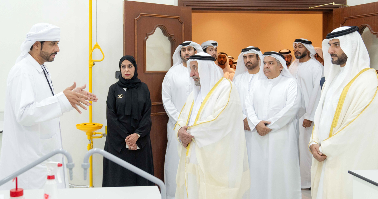 حاكم الشارقة يفتتح جامعة الذيد بسعة 2000 طالب وطالبة