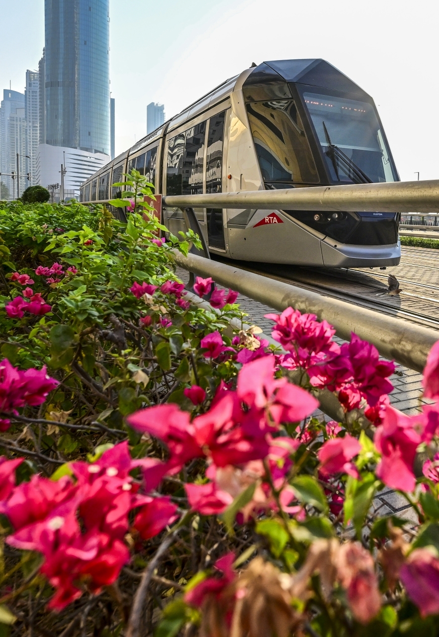 «ترام دبي».. فخامة واستدامة