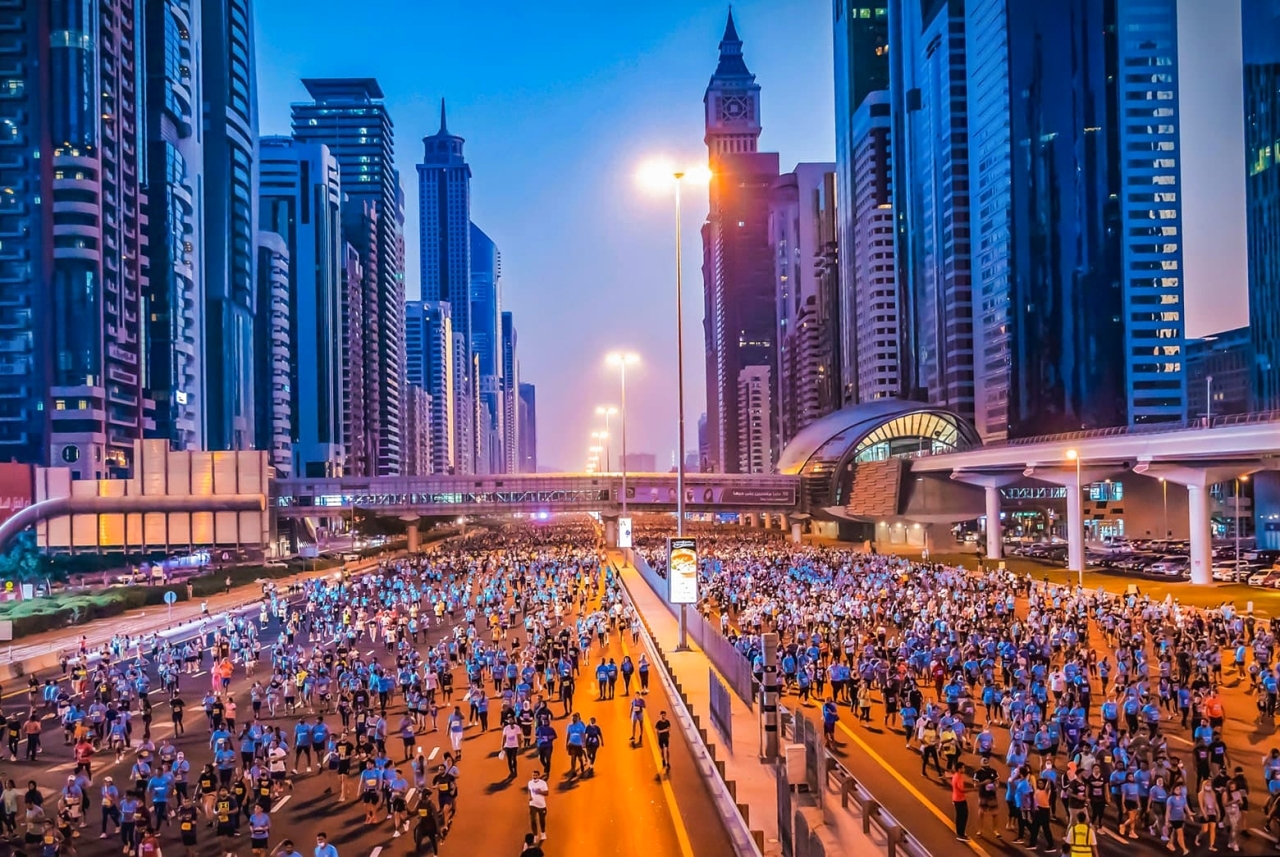 أنشطة رياضية متنوعة بدبي خلال أكتوبر
