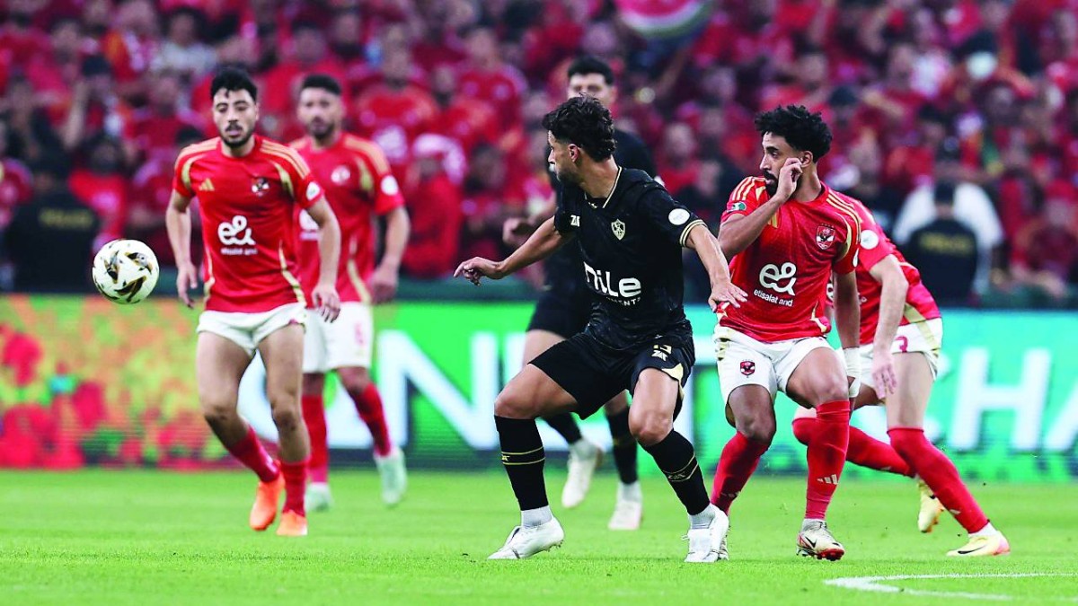 من لقاء سابق بين الأهلي والزمالك