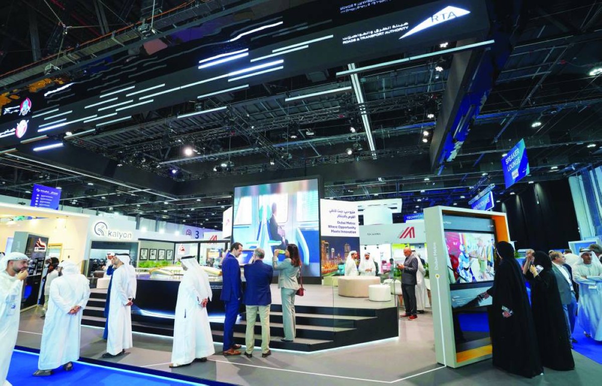 جناح «طرق دبي» المشارك في المعرض 