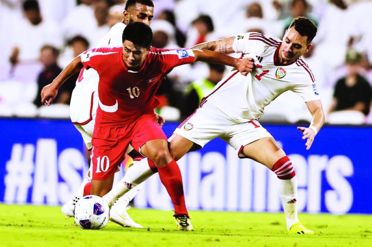 منتخب الإمارات قدم مستوى غير متوقع أمام كوريا الشمالية