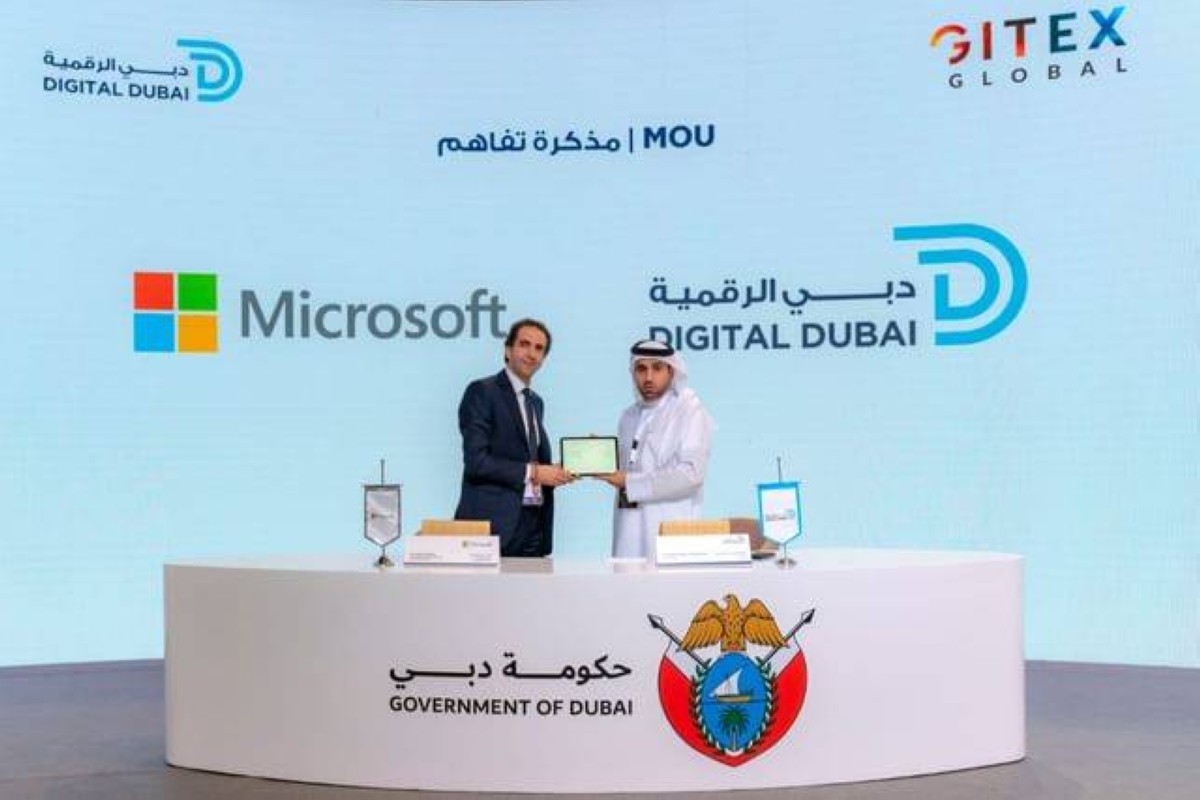 مذكرة تفاهم بين دبي الرقمية و «مايكروسوفت الإمارات»