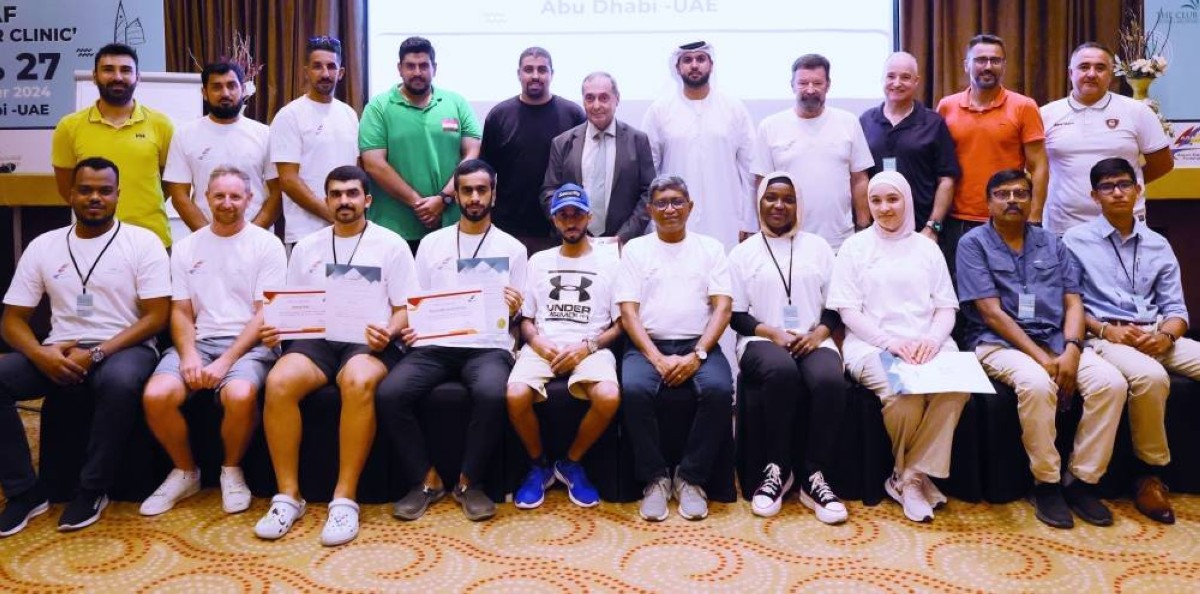 اتحاد الشراع والتجديف الحديث يختتم دورة الاتحاد الآسيوي