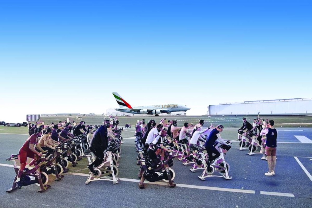 خلال التجربة بمطار دبي