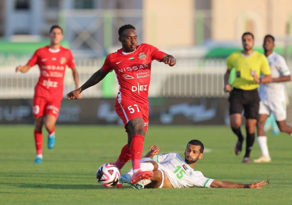 شباب الأهلي يجتاز دبا الحصن إلى المربع الذهبي لكأس رئيس الدولة