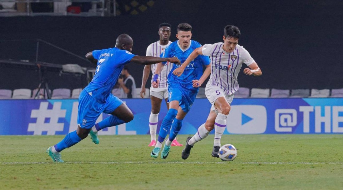 العين فاز على الهلال السعودي في آخر لقاء بينهما
