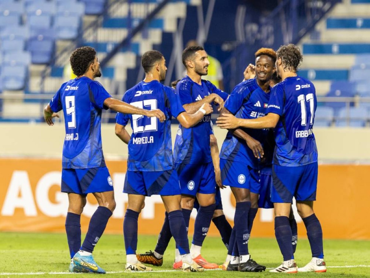 النصر يعبر ظفار العماني بخماسية في دوري أبطال الخليج