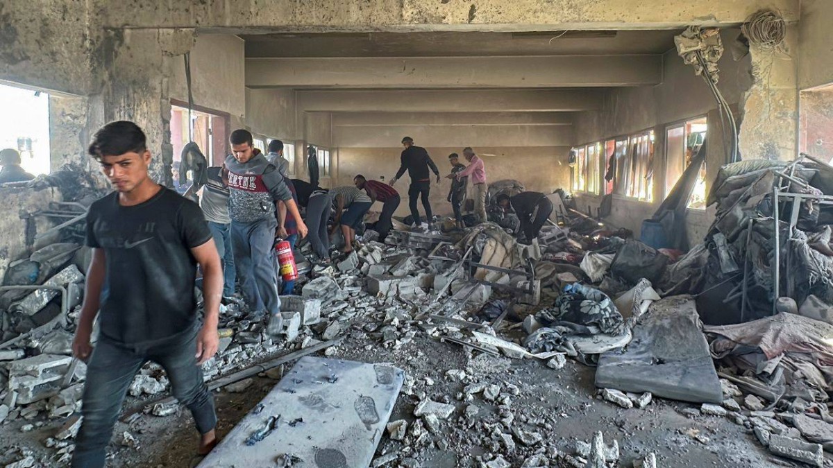 مشهد للدمار في غزة