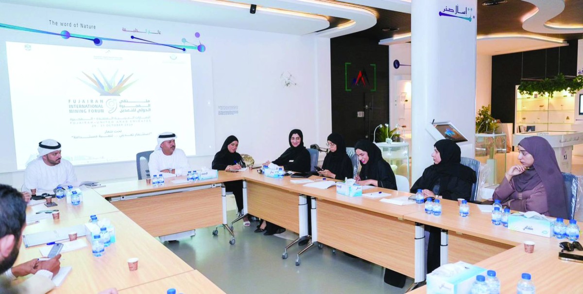 خلال مناقشة استعدادات استضافة فعاليات الملتقى الدولي