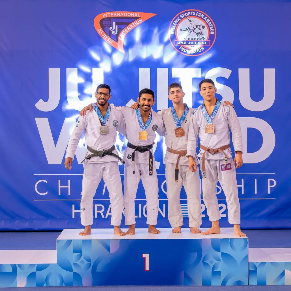 منتخبنا الوطني للجوجيتسو يحصد 7 ميداليات في بطولة العالم باليونان