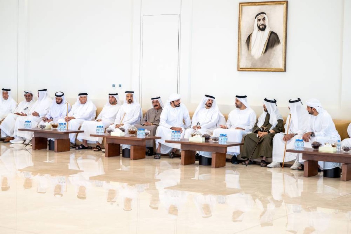 ذياب بن محمد خلال العزاء