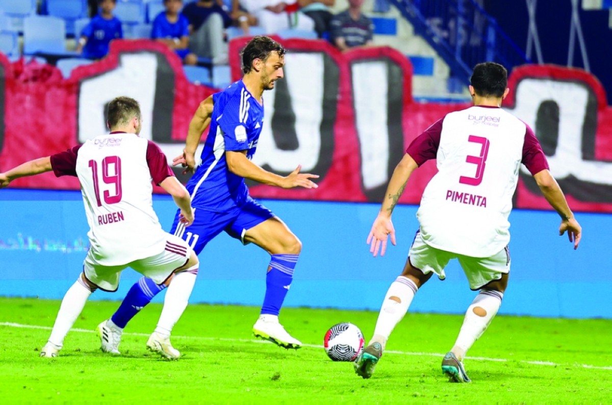 من مواجهة سابقة بين النصر والوحدة