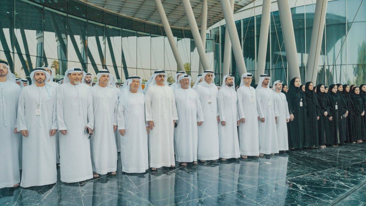 حامد بن زايد خلال حضوره الاحتفال