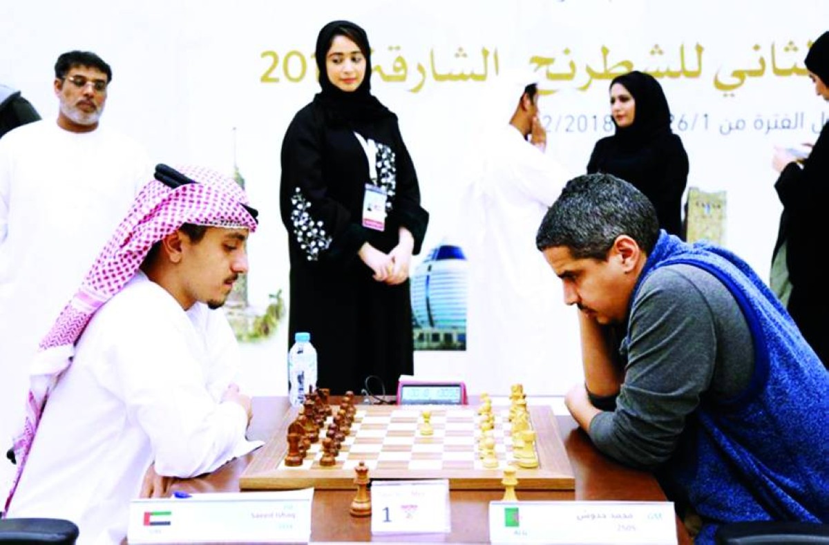 200 لاعب ولاعبة يشاركون في بطولة العرب للشطرنج بالشارقة