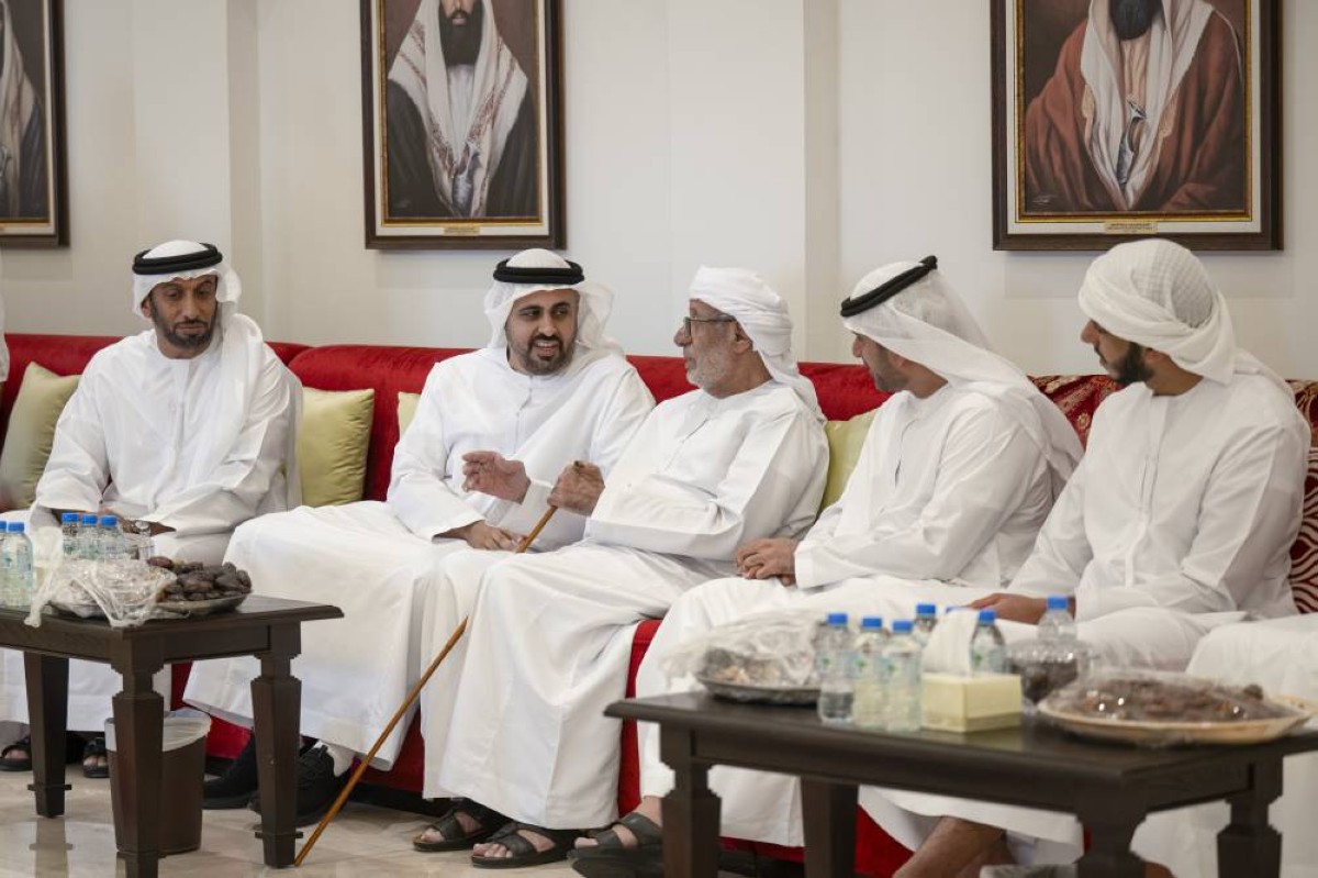 ذياب بن محمد خلال العزاء