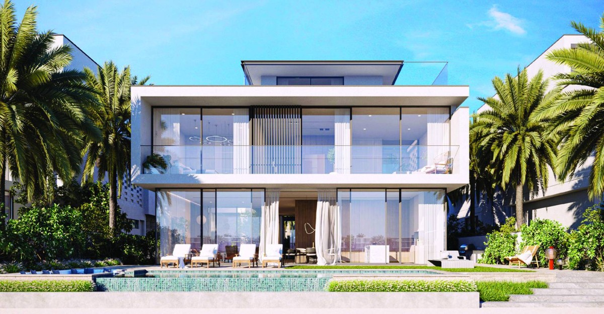 تصميم إحدى الفلل في السعفتين الجديدتين في النخلة