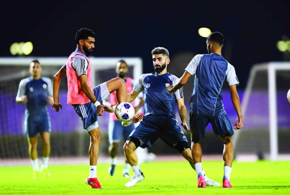 المنتخب يتدرب في أجواء حماسية 