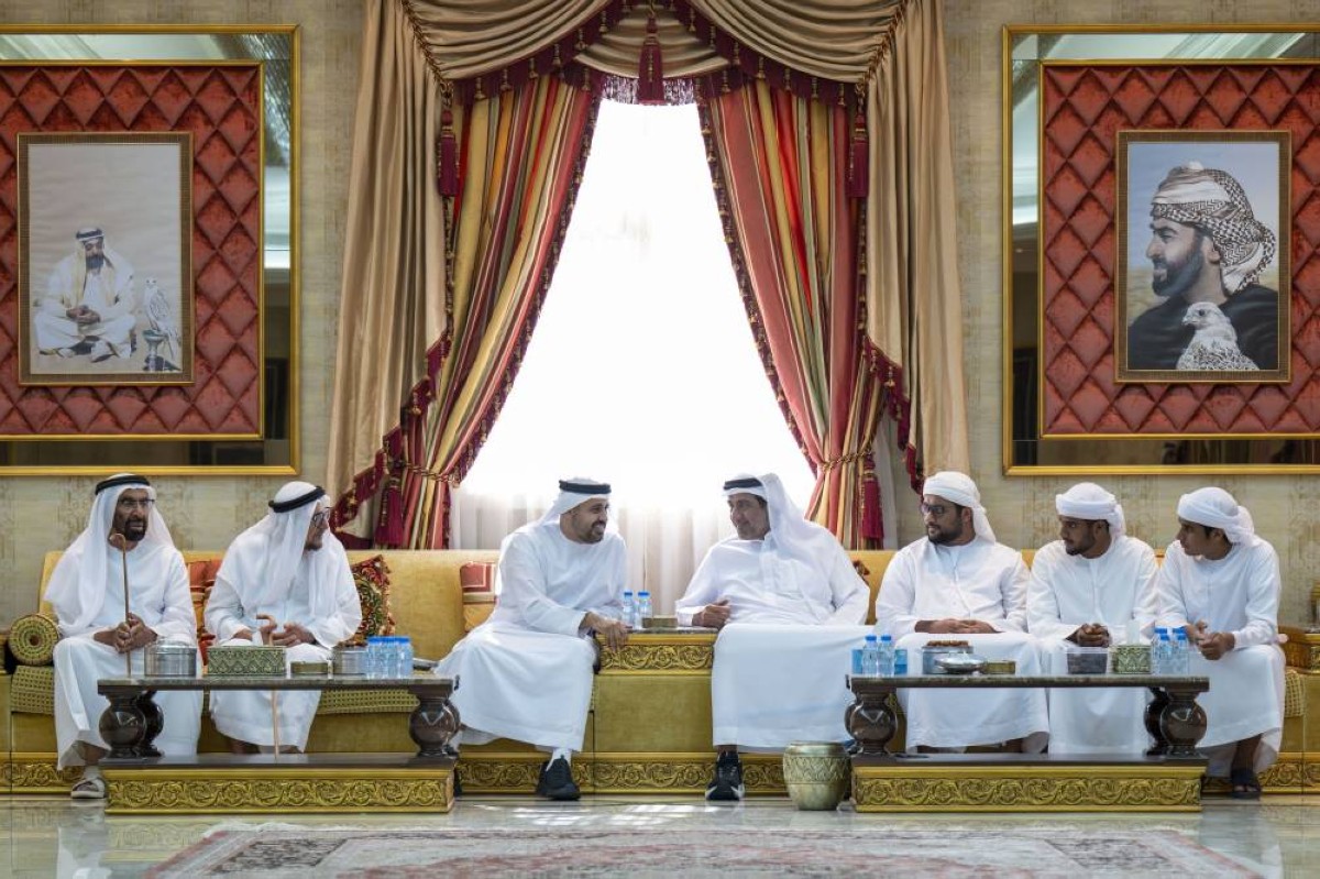 ذياب بن محمد خلال العزاء