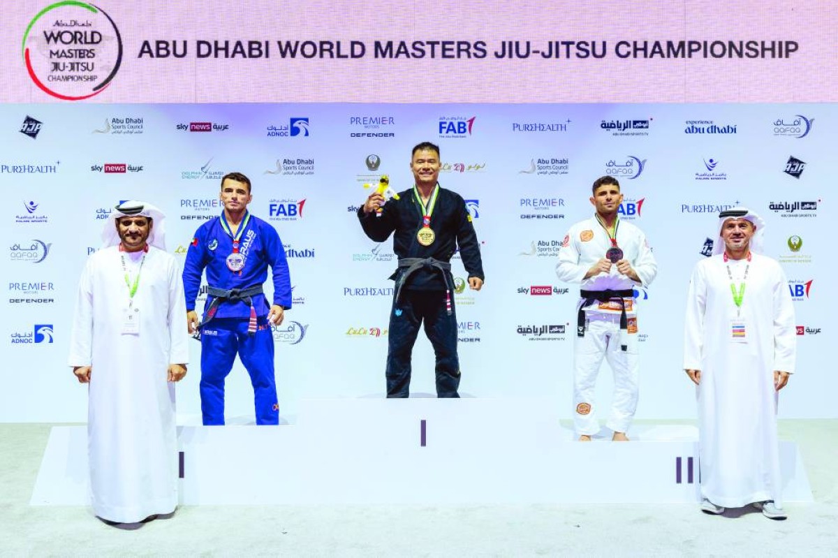 جانب من مراسم التتويج 