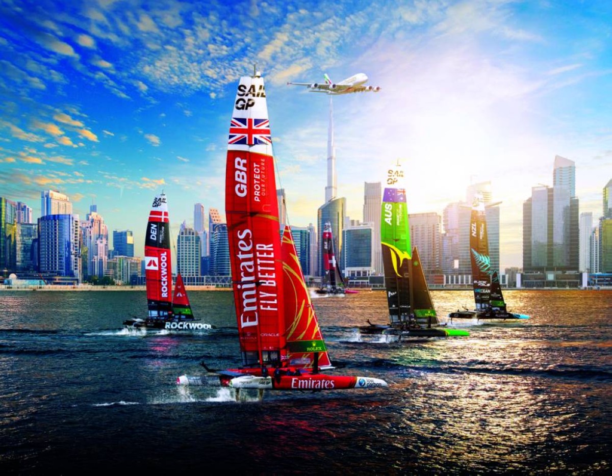 اتفاقية الرعاية تستمر لخمسة مواسم مع بطولة «SailGP»