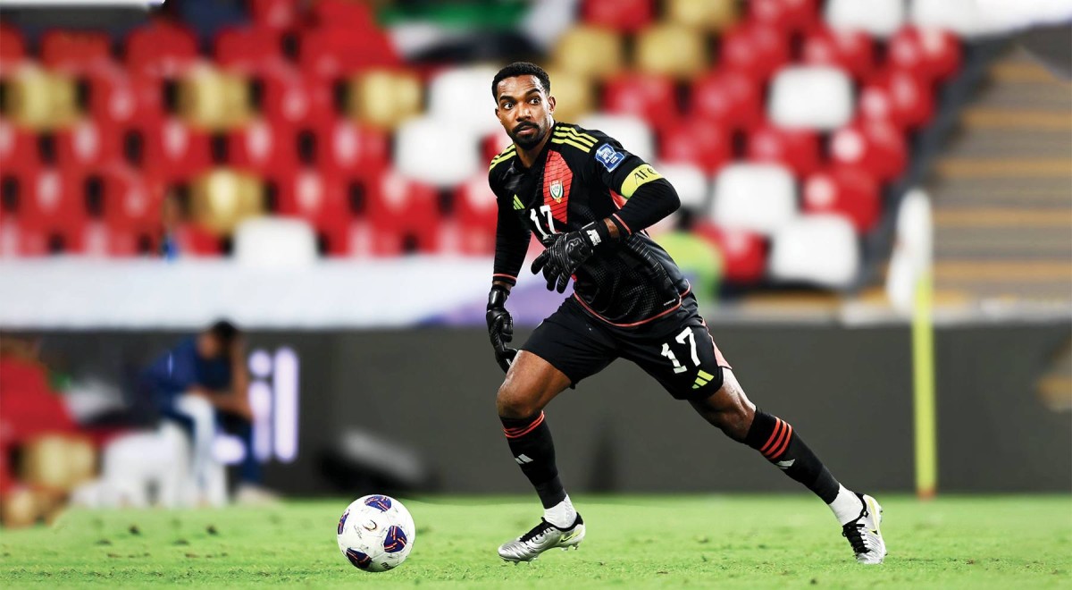 خالد عيسى تألق أمام قيرغيزستان