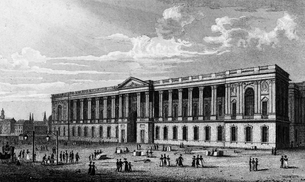 1793 افتتاح متحف اللوفر في العاصمة الفرنسية باريس