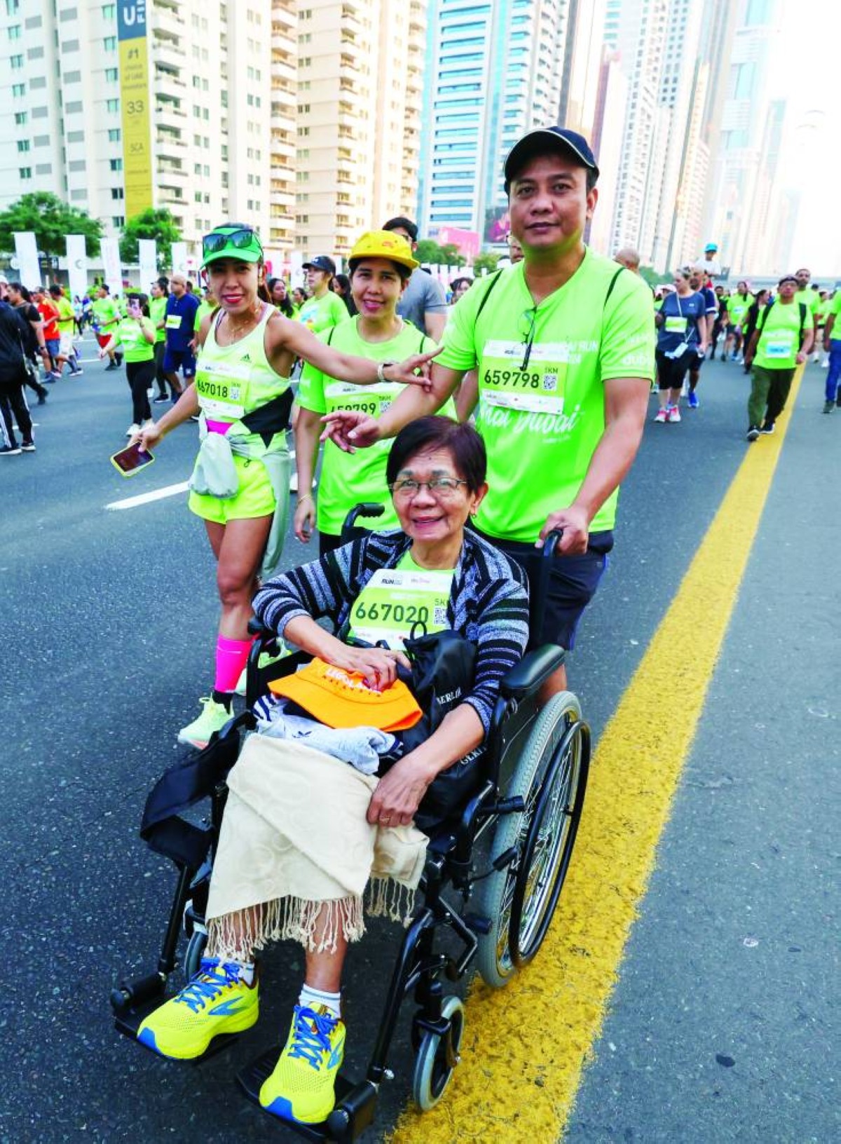 مشاركة واسعة من كل الأعمار والفئات