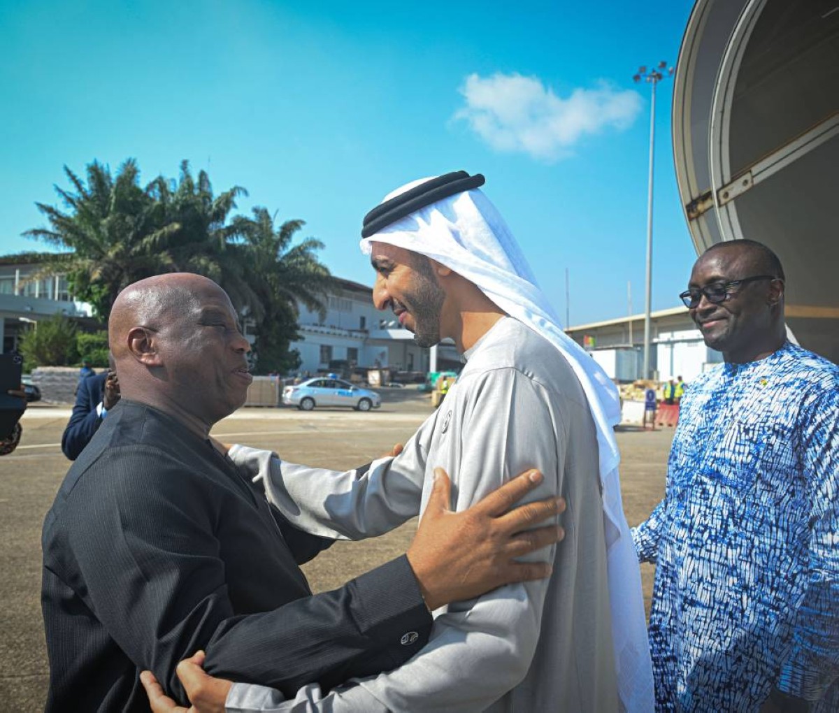 شخبوط بن نهيان مرحّباً بموريساندا كوياتي