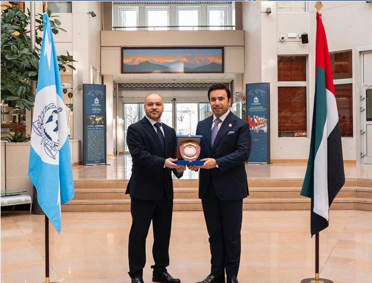 أحمد الريسي وراشد بورشيد خلال اللقاء