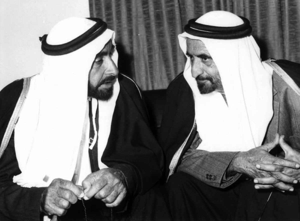 زايد وراشد .. «العود جنب العود»