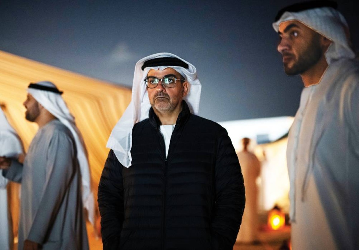 
حامد بن زايد وذياب بن محمد 