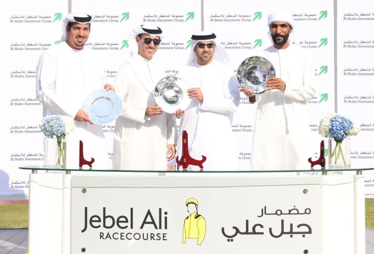 «غالانت بليد» بطل كأس الشعفار ستيكس بمضمار جبل علي