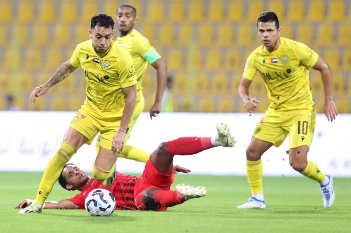 جانب من مباراة الوصل والبطائح | تصوير: إبراهيم صادق