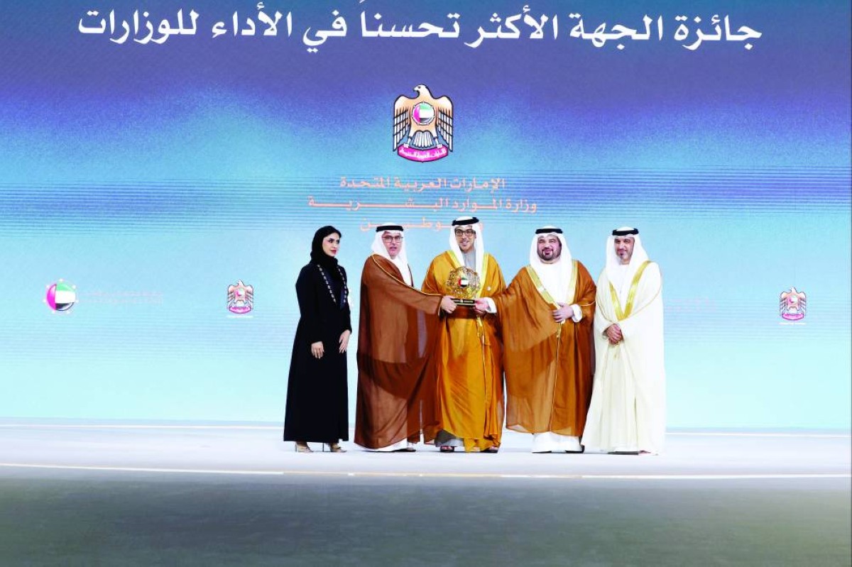 سموه خلال تكريم وزارة الموارد البشرية والتوطين بحضور عبدالرحمن العور