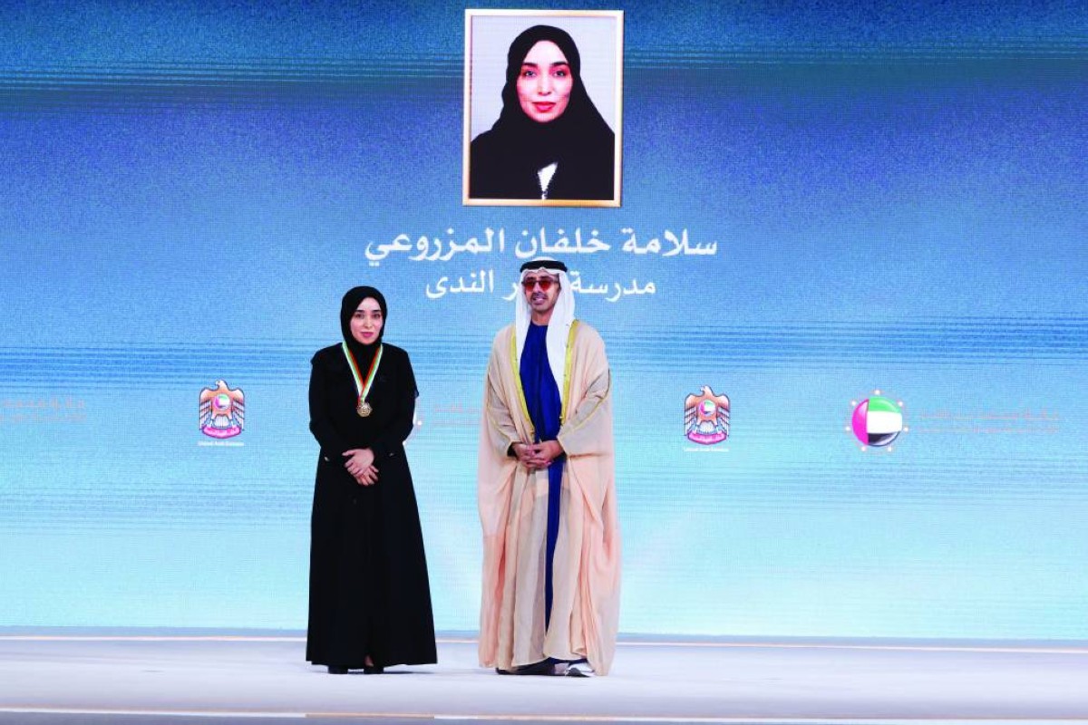 سموه مكرّماً سلامة المزروعي