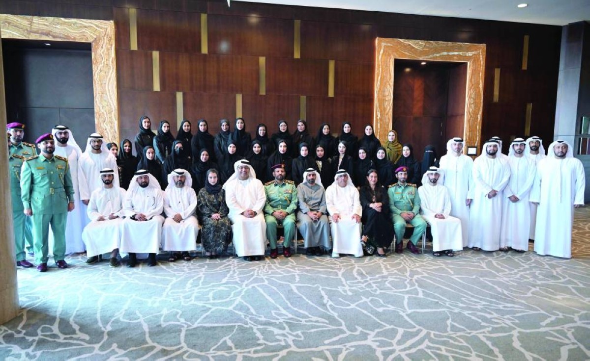 لقطة جماعية للمشاركين في الاحتفال