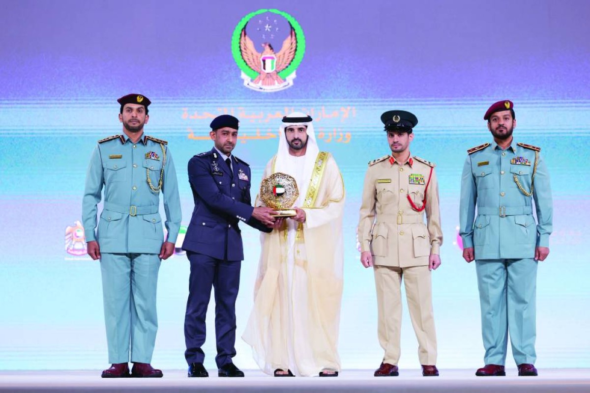 سموه خلال تكريم وزارة الداخلية بجائزة أفضل جهة في تبني الفكر التحولي