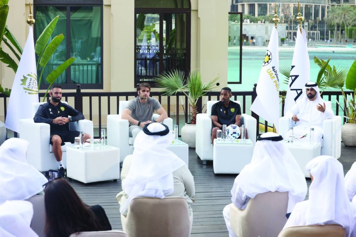 ميلوش خلال المؤتمر الصحافي