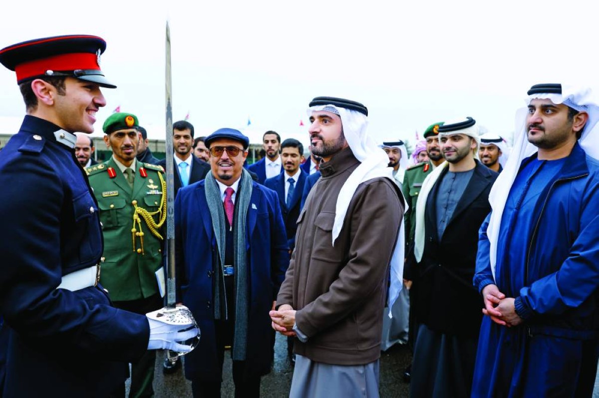  حمدان ومكتوم ومنصور بن محمد ومحمد بن راشد بن محمد وضاحي خلفان 