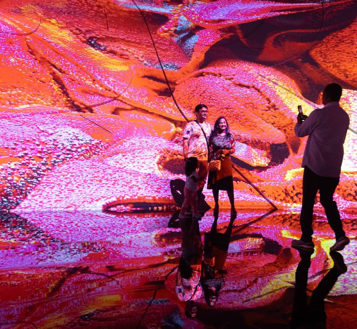 تجارب تفاعلية فريدة في المعرض | تصوير: شيماء محمد