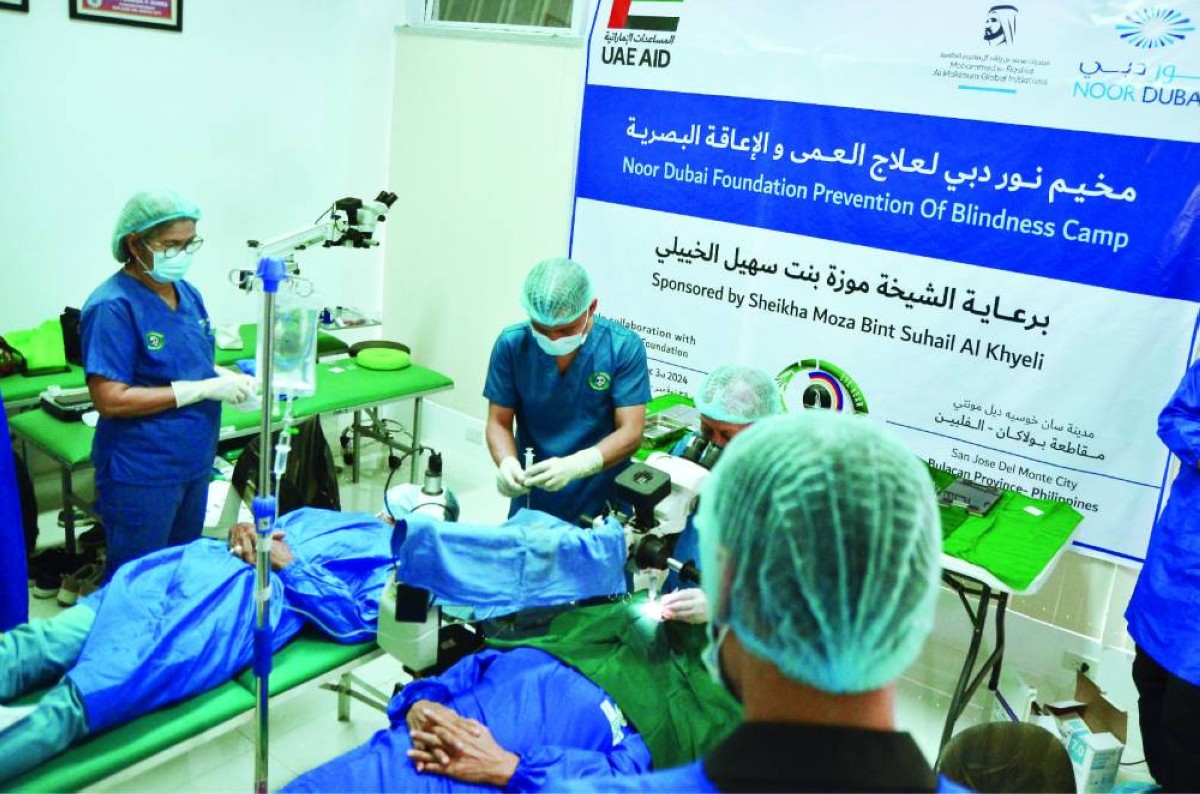 جهود متواصلة تقدمها المؤسسة ضمن البرامج العلاجية في أنحاء العالم