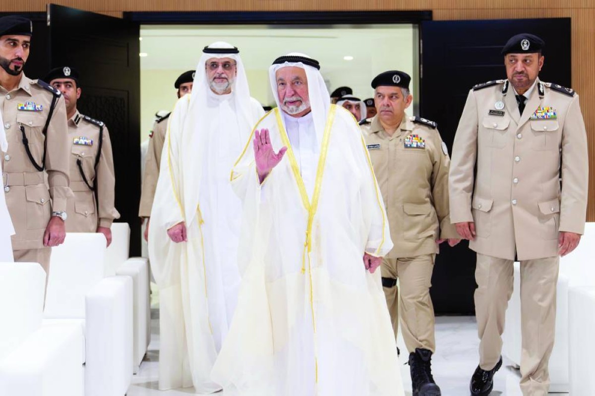 سلطان القاسمي: مسؤوليات رجال الأمن إصلاح الفرد وليس الاقتصاص منه