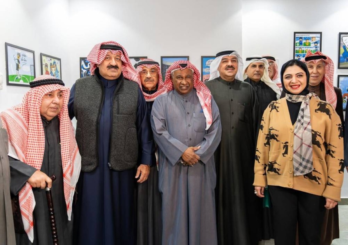 أحمد اليوسف ونجوم الكرة الكويتية