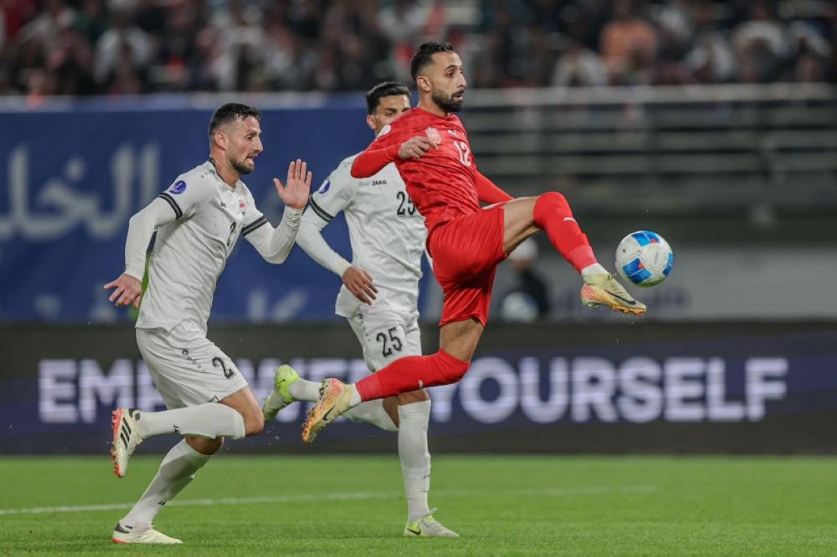 البحرين يعبر منتخب العراق إلى قبل نهائي خليجي 26