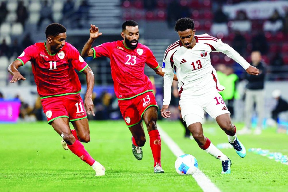 جانب من لقاء عمان وقطر